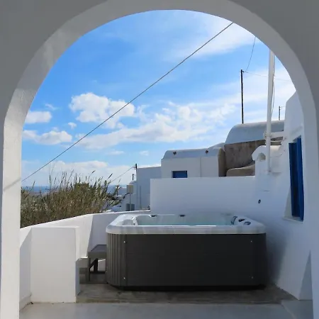 Solasta #1 With Jacuzzi In Santorini Apartment
